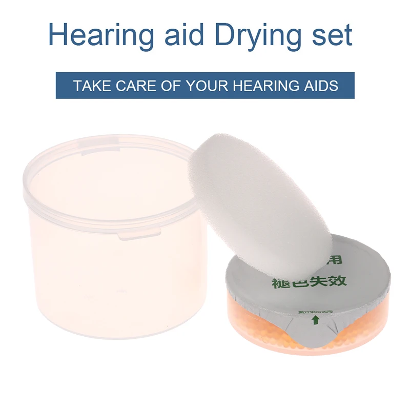 3pc Hearing Aid Drying Cakes Hearing Aid Drying Capsules Desiccant Dehumidifier Hearing Aid Drying Capsules Hearing Aid Accessor