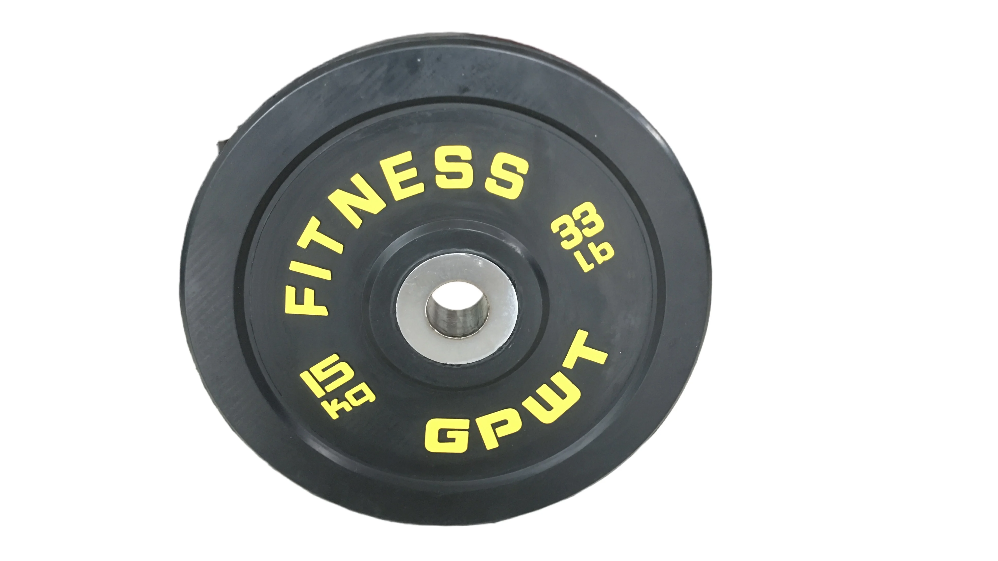 rubber barbell piece weight plates standard 15 kg barbell plates