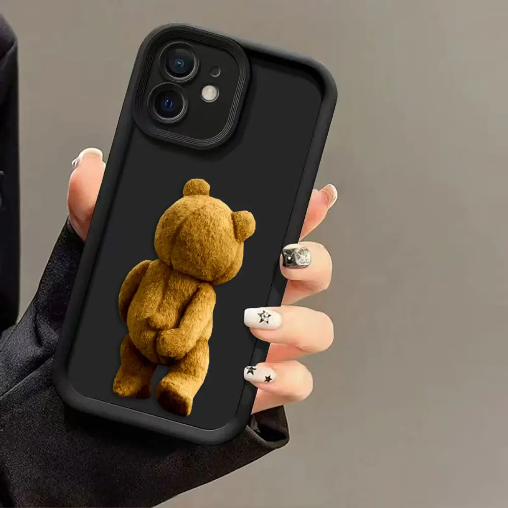 

Cartoon T-Teddy Bear Cover Phone Case For Infinix HOT 10 20 30 30I 40 40I 50 NOTE 12 ZERO 30 40 50 50S 50X GT 10 20 30 TPU Case