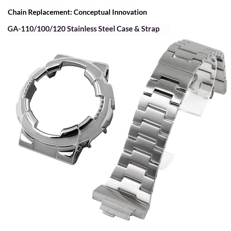 GA110 GA100 Mod Kit For Casio G-SHOCK GD-110/100/120 GAX100Solid