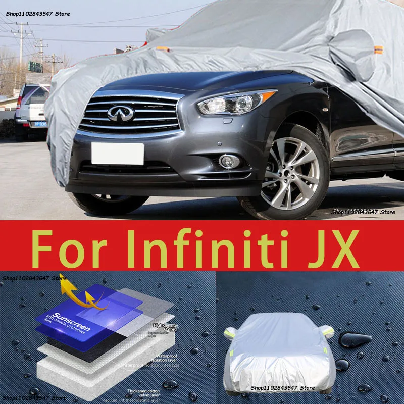 

For INFINITI JX Car protective cover, sun protection, cooling protection, car clothing, car paint protection auto