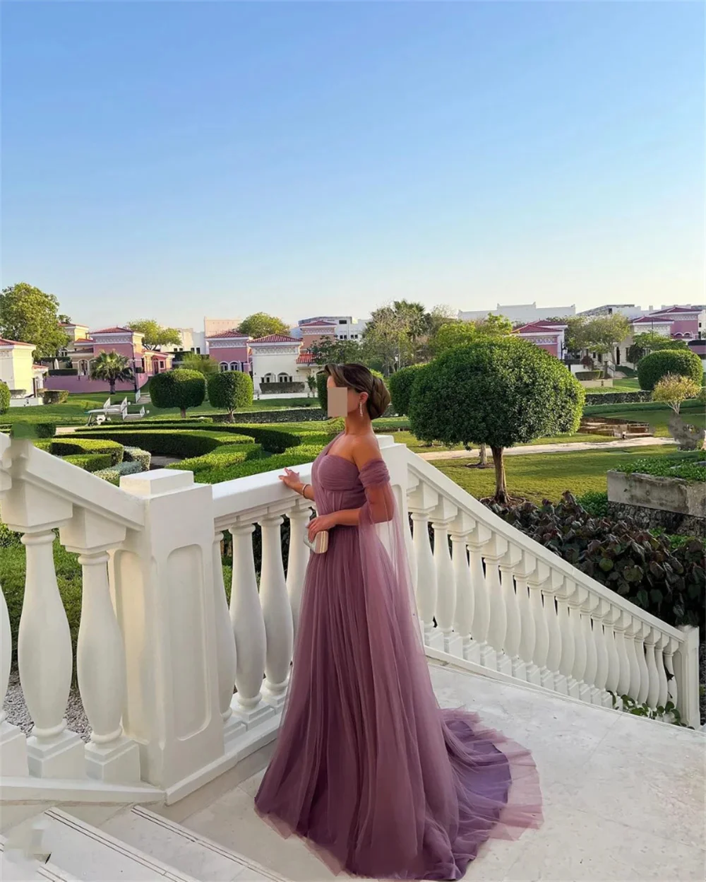 Bella Mesh One the Shoulder A-Line robes de soirée Draped Floor-Length Simple Evening Dresses Formal Evening Wedding Dress