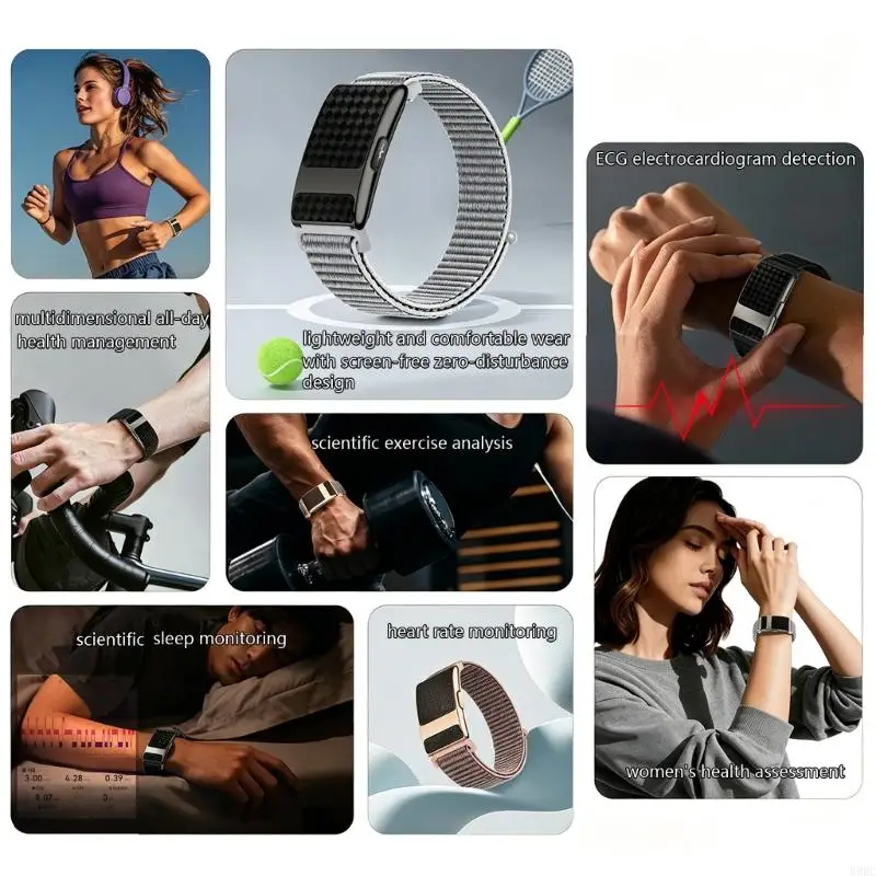 TK35pro Screenless Fitness Wristband Activity Band with App Review, Quiet Call and Message Alerts, Charging for 896C