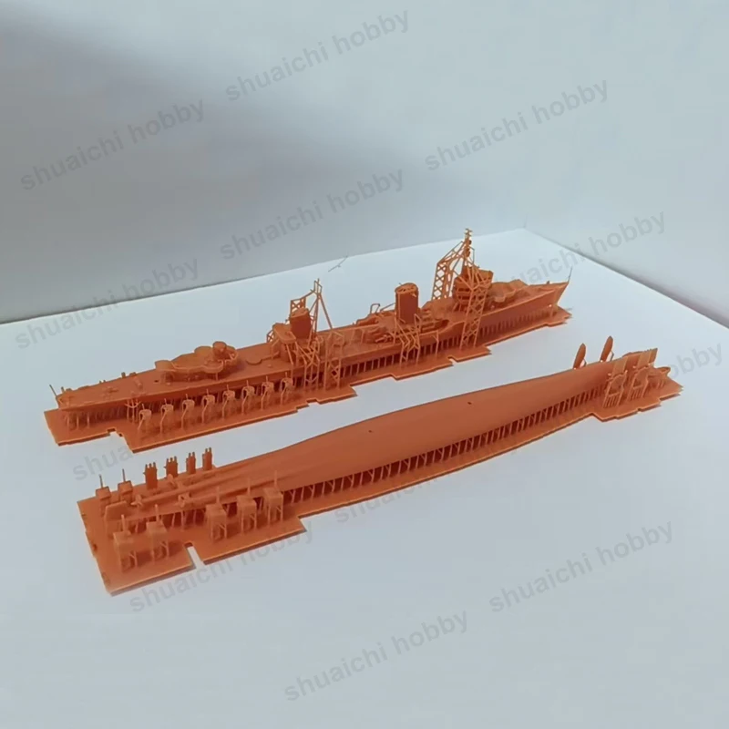 1Set 3D Printed Minsk Class Destroyer Model 1/700 Scale Simulation Static Frigate Military Ship DIY Educational Gifts Collection