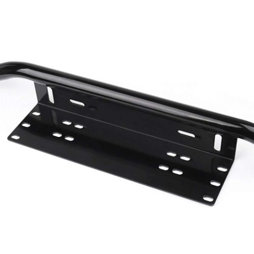 Car Bumper Licence Plate Holder Frame Work Led Light Bar Fog Lamp Mounting Bracketfor SUV Exterior Accessories