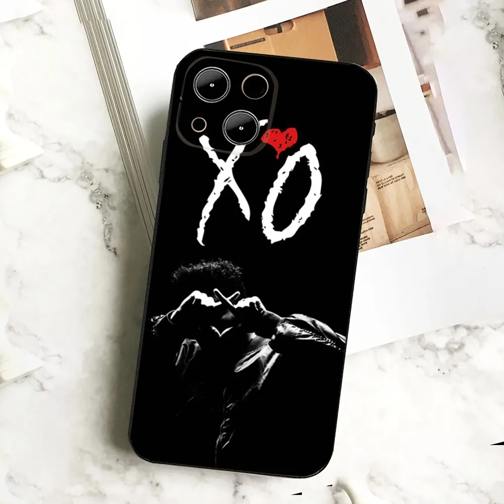 The W-Weeknd XO Singer   Phone Case  For IPHONE 15,13,14,12,Mini ,11, Xr, X ,Xs Pro Max 8, 7 Plus Back Cover