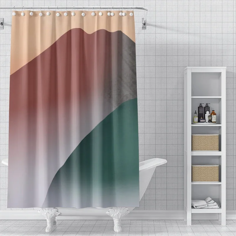 Home shower curtains for bathroom waterproof fabric Modern Nordic style bathroom Curtains shower curtain 180x200 240x180