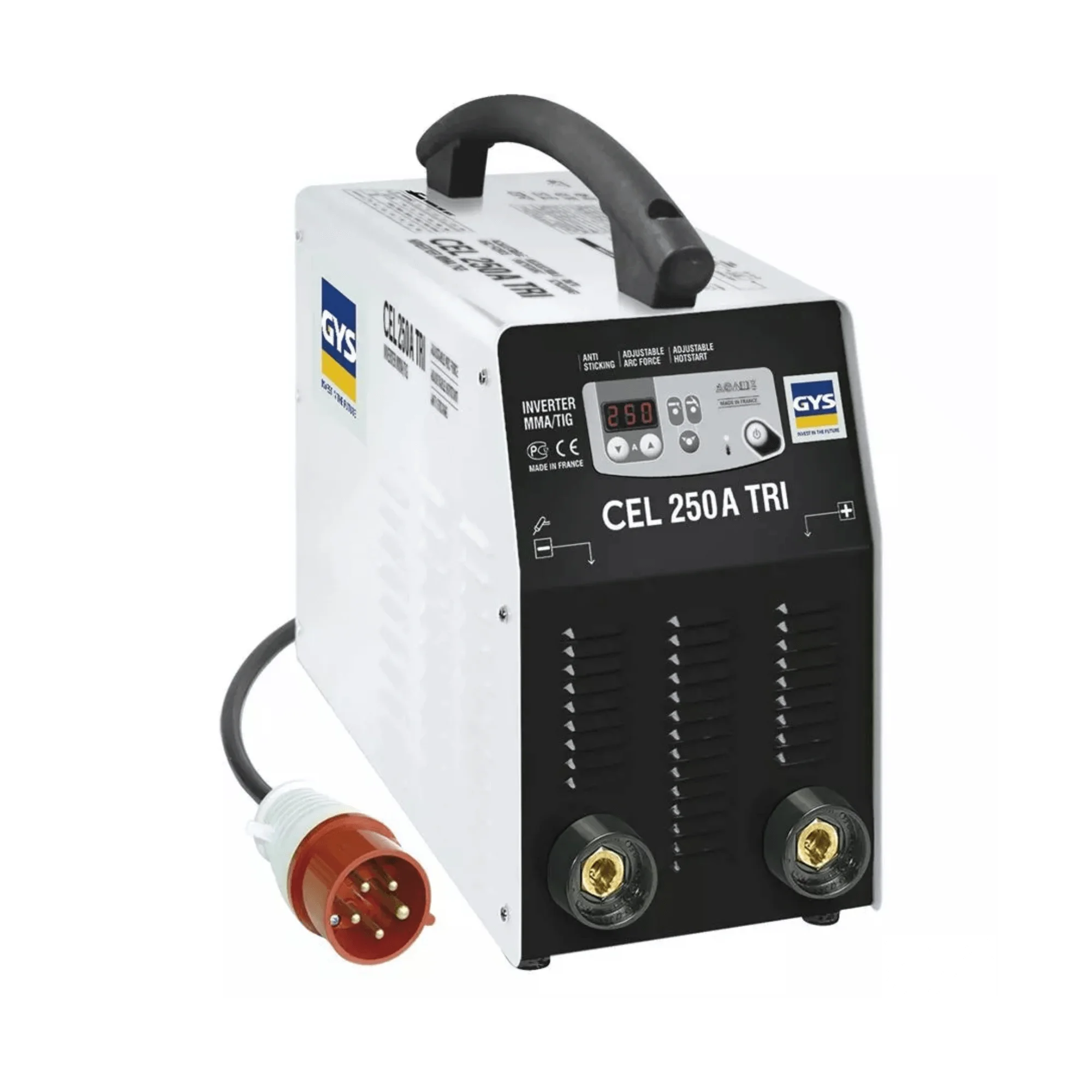 GYS Inverter Welder for MMA/TIG 3Ph 250A New Condition Without Kit 4.0mm Electrode 3m Cable