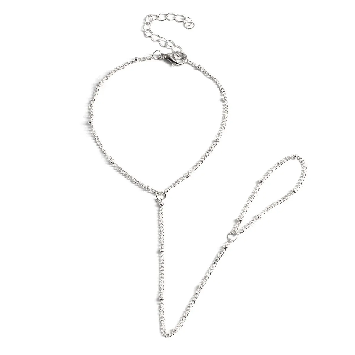 European and American Women's Bead Chain Finger Chain Boutique Spring New Cheap Exquisite Bracelet Jewelry