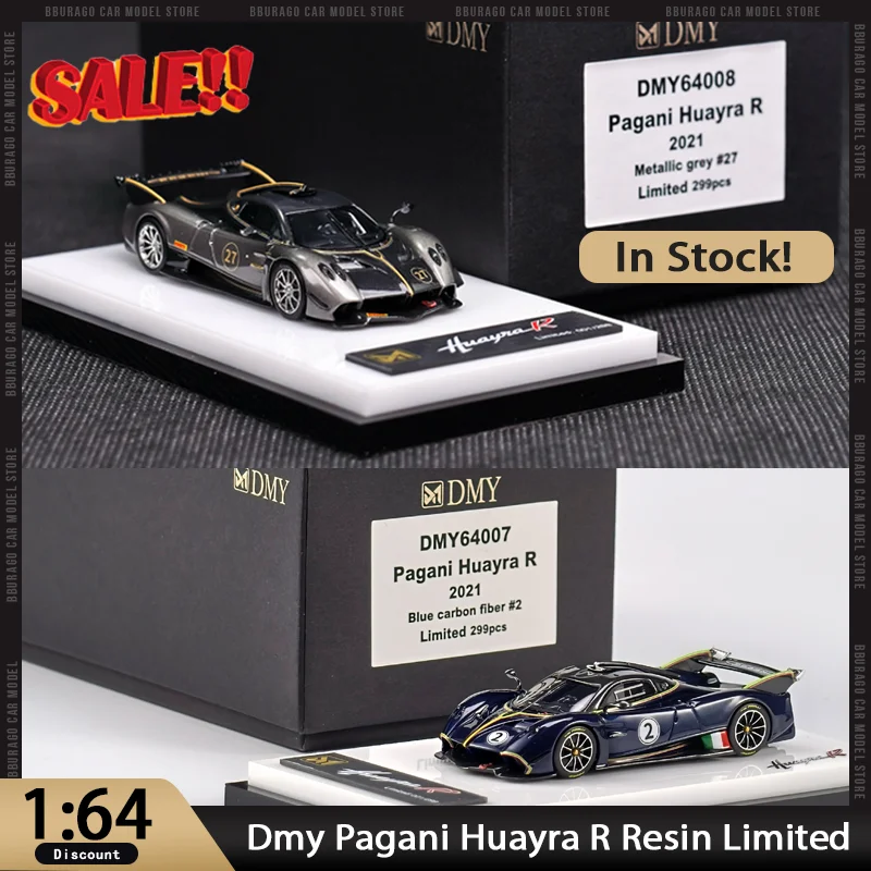 

Новая в наличии Dmy 1:64 Pagani Huayra R, смоляная закрытая модель автомобиля, литая под давлением Pagani, ограниченная серия, украшения, игрушки на заказ для детей