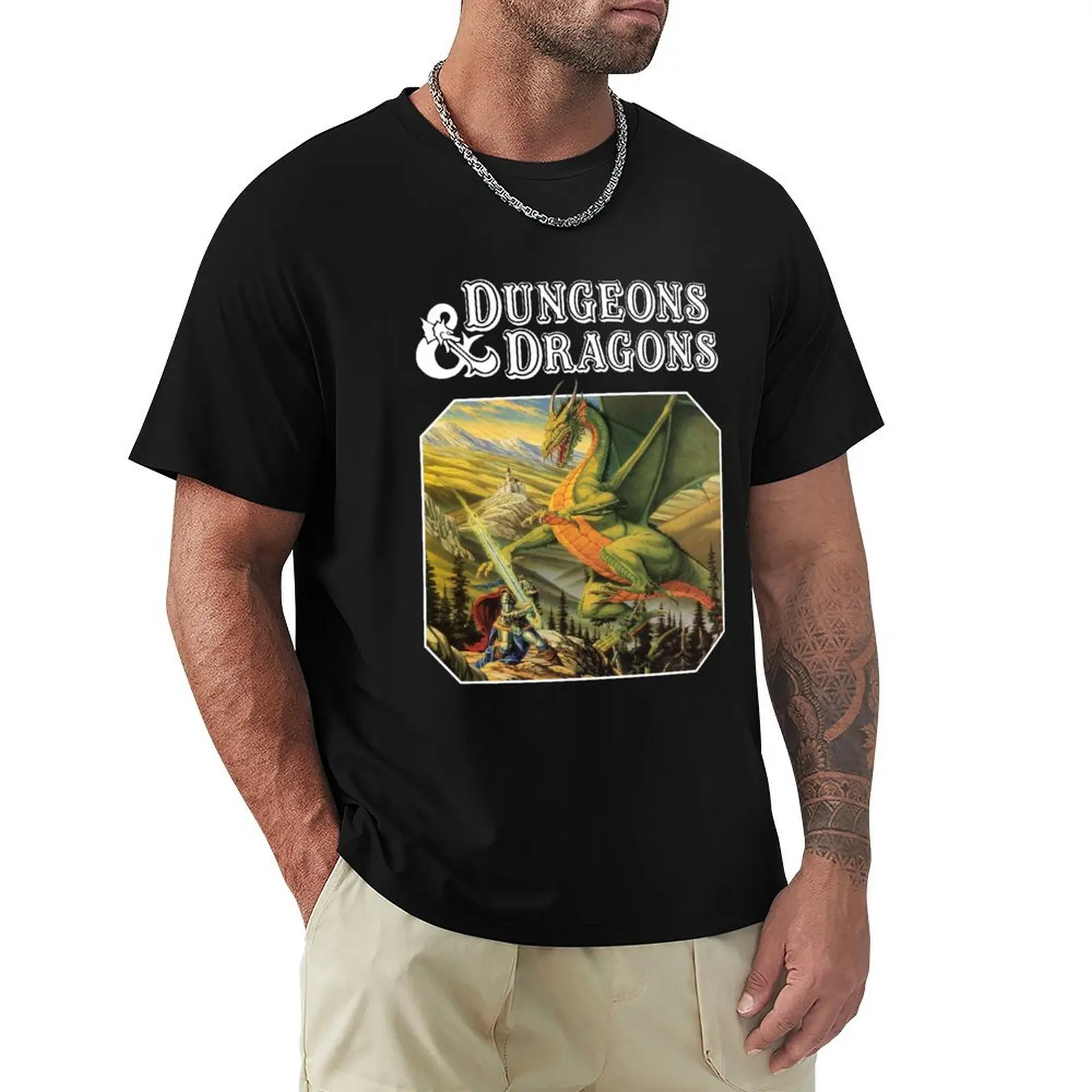 

Copy of Anime The Dungeons And Cute Favorite T-Shirt Standard Fit Solid Tee Shirt