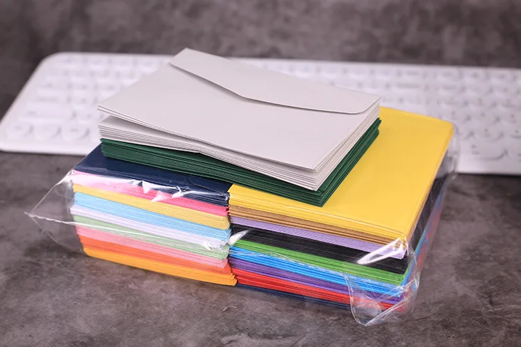 20pcs/pack 115mm * 82mm colored small envelopes, card mailing, business, wedding