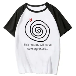 Life Is Strange t shirt women harajuku graphic manga t-shirts female comic funny clothes