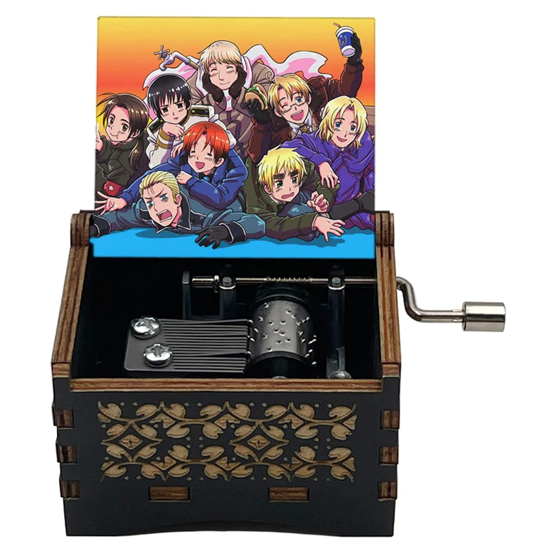 Anime Marukaite Chikyuu Ending Song《The World Twinkle》Adapted Music Box Home Decoration Ornaments Party Gifts For Friends