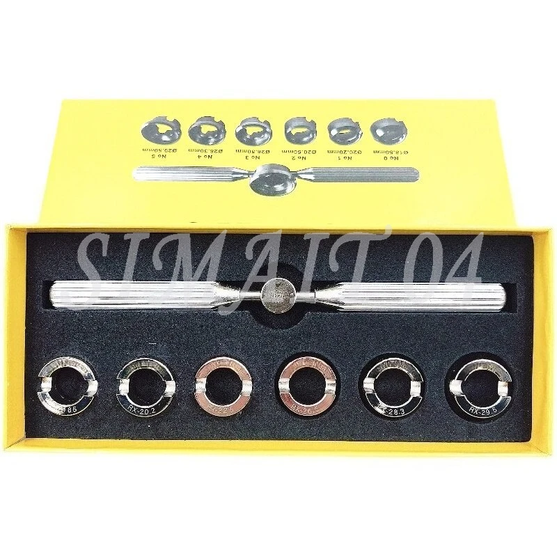 5537 Meter Opener 6 Heads, Open The Back Cover, Suitable for Grooved Screw Bottom Cover