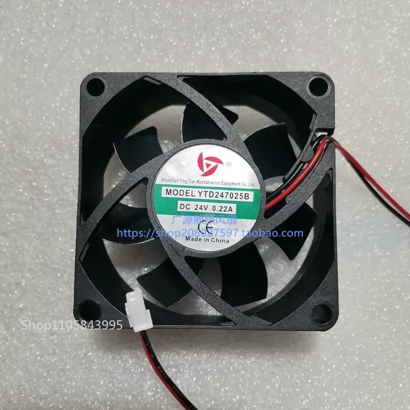 for YTD247025S/B DC24V 0.22A 70x70x25mm Cooling Fan for Welding Machine New Model