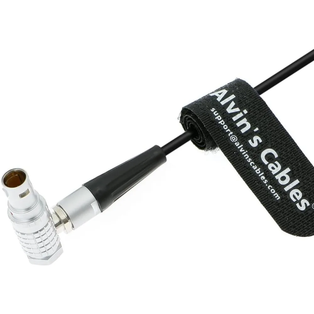 

Кабель Timecode TC-1 с разъемом 3,5 мм TRS и угловым разъемом EXT 9 Pin для камер RED Komodo V-Raptor, 50 см