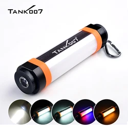 TANK007-Portable Lanterna de acampamento, lanterna LED, ímã lâmpada repelente de mosquito, luz recarregável, tocha impermeável para o exterior