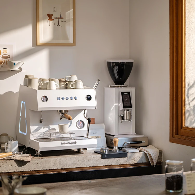 Picture 3: For Gemilai G3211A Commercial Espresso Maker Professional Barista 2-Group Express Coffee Machine for Hotels Electric Power