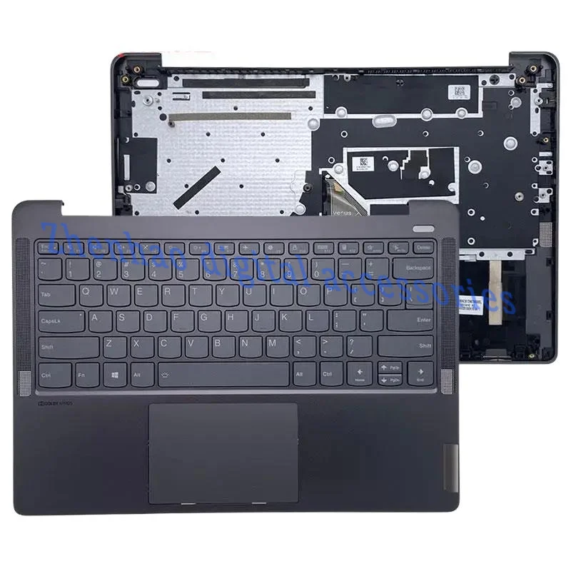 

for Lenovo Ideapad 5 Pro- 14ARH7 14IAP7 14ACN6 14ITL6 Laptop US English Backlit Keyboard With Shell C Cover Palmrest Upper Case