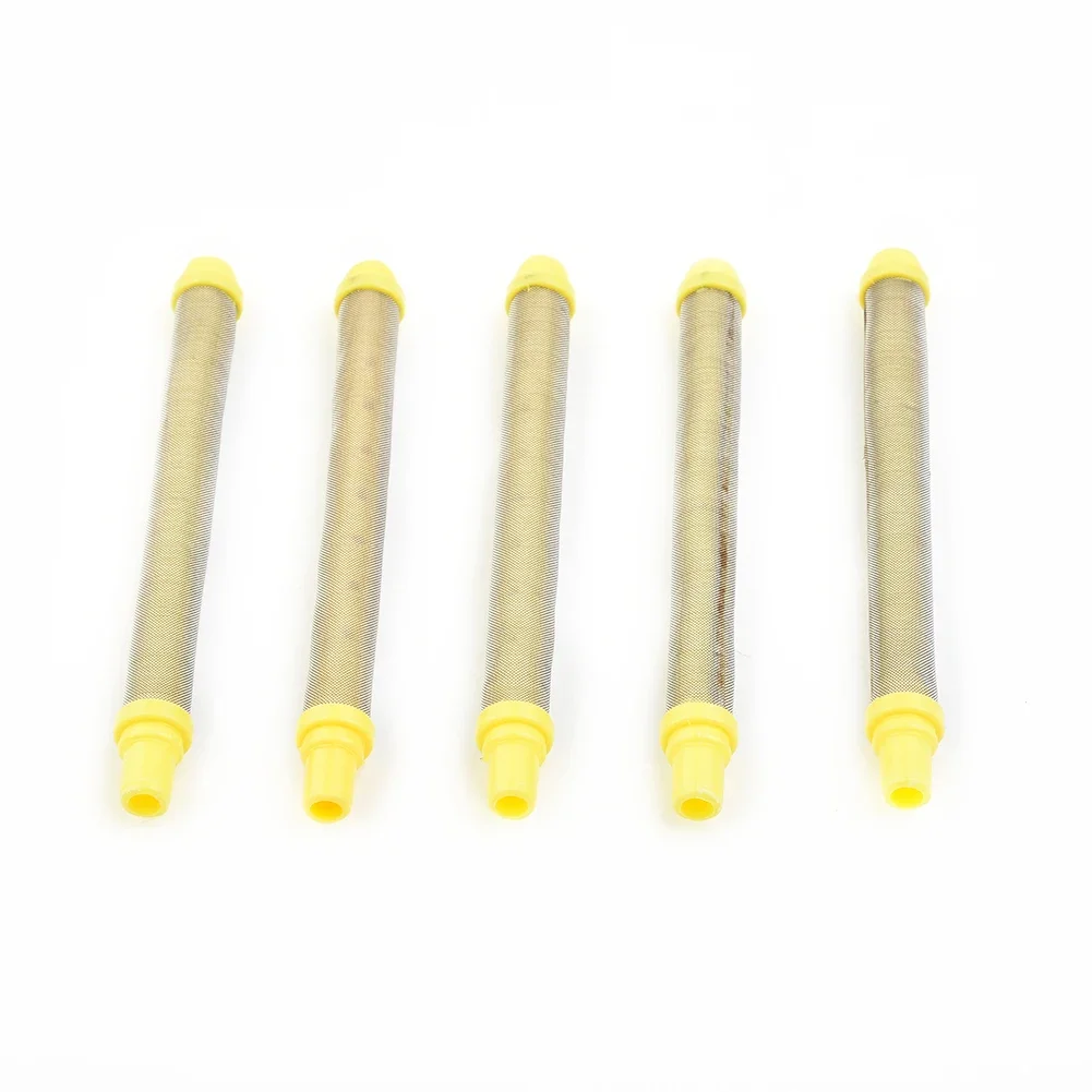 Clean Tool 100mesh Filter 100Mesh 304 Stainless Steel Filter Resistance To Compression Spray Tool YELLOW Durability Length 103mm