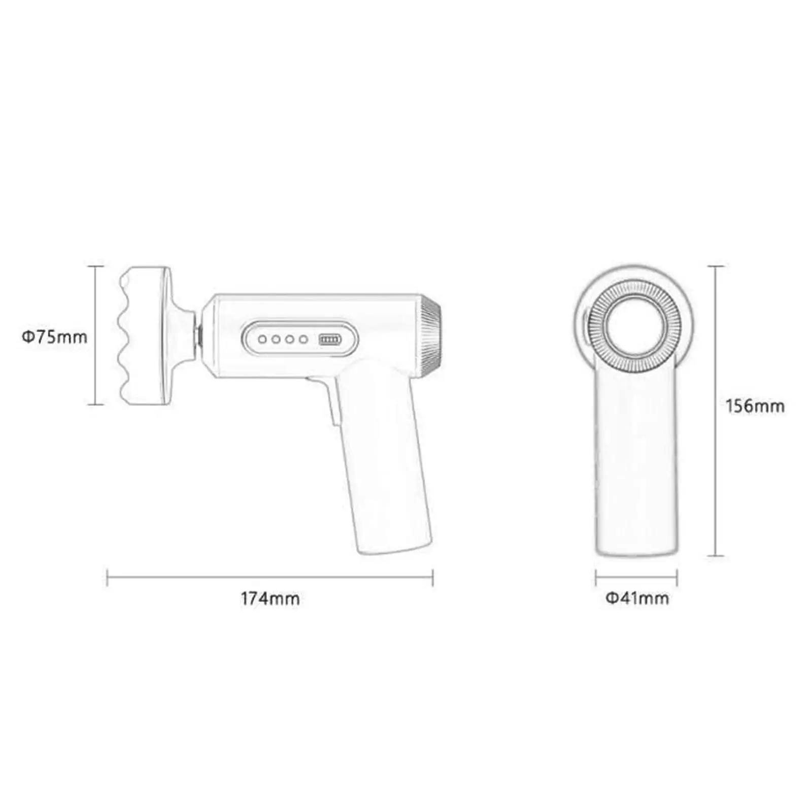 Lucidatrice a tampone per auto senza fili strumento di lucidatura per ceretta per dettagli auto leggeri