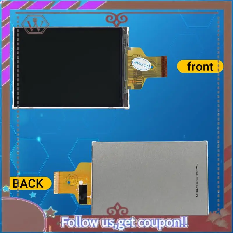 

Latest LCD Display Screen Repai Parts For Sony W330 W560 W580 W360 W390 H70 W550 W650 W690 Camera