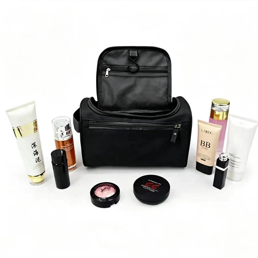 Hanging Travel Toiletry Bag, Portable Waterproof Cosmetic Makeup Organizer, Large Capacity Wash Bag for Men Women Business Trip