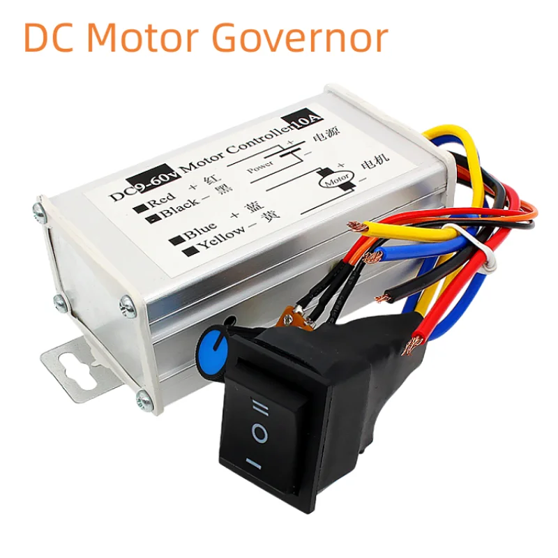 

10V-30V 936-10A DC Gear Motor Governor Controllable CW CCW PWM Stepless Speed Control Board Controller