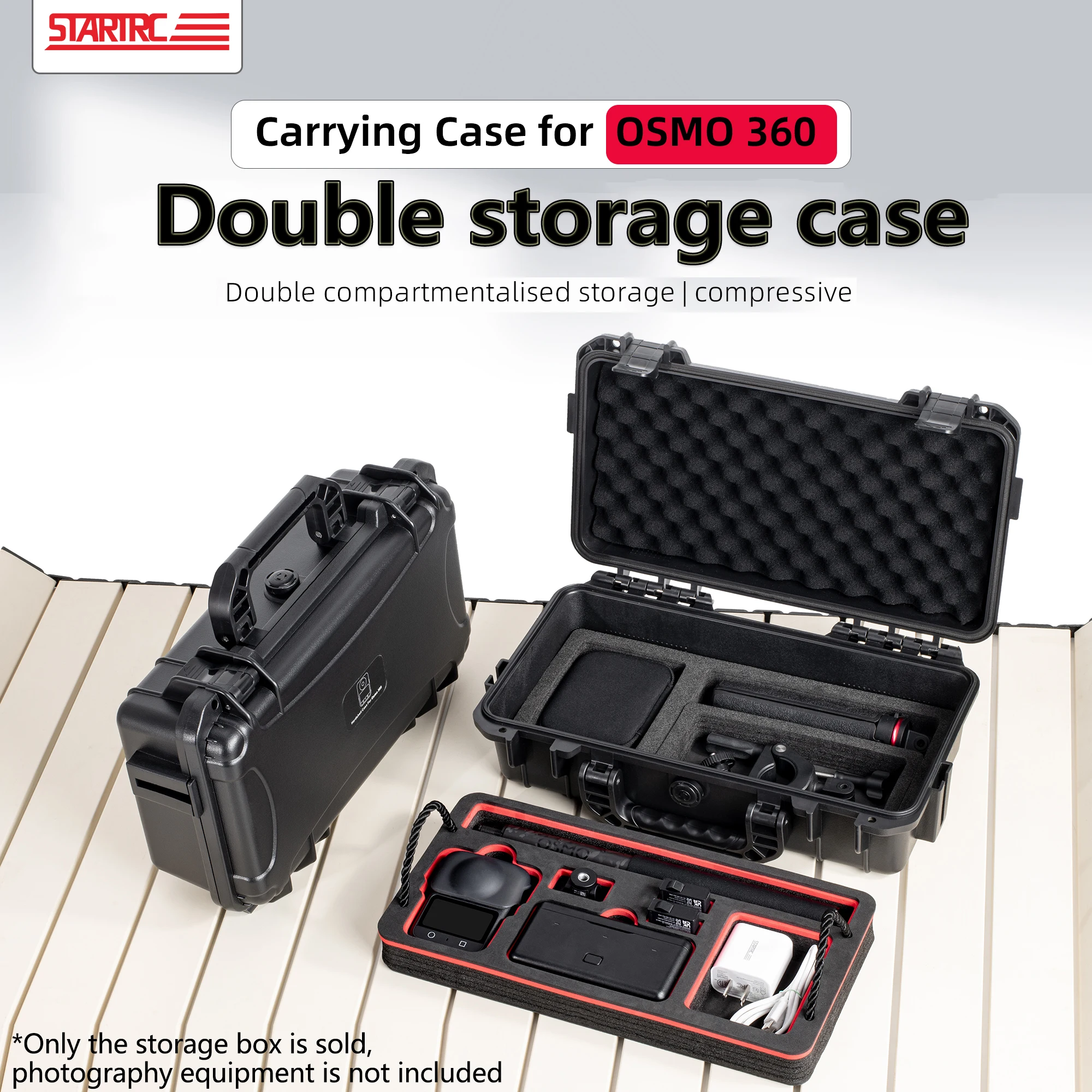 STARTRC for DJI OSMO 360 II Panoramic Camera Storage Box Sports Camera Box Accessories image 2
