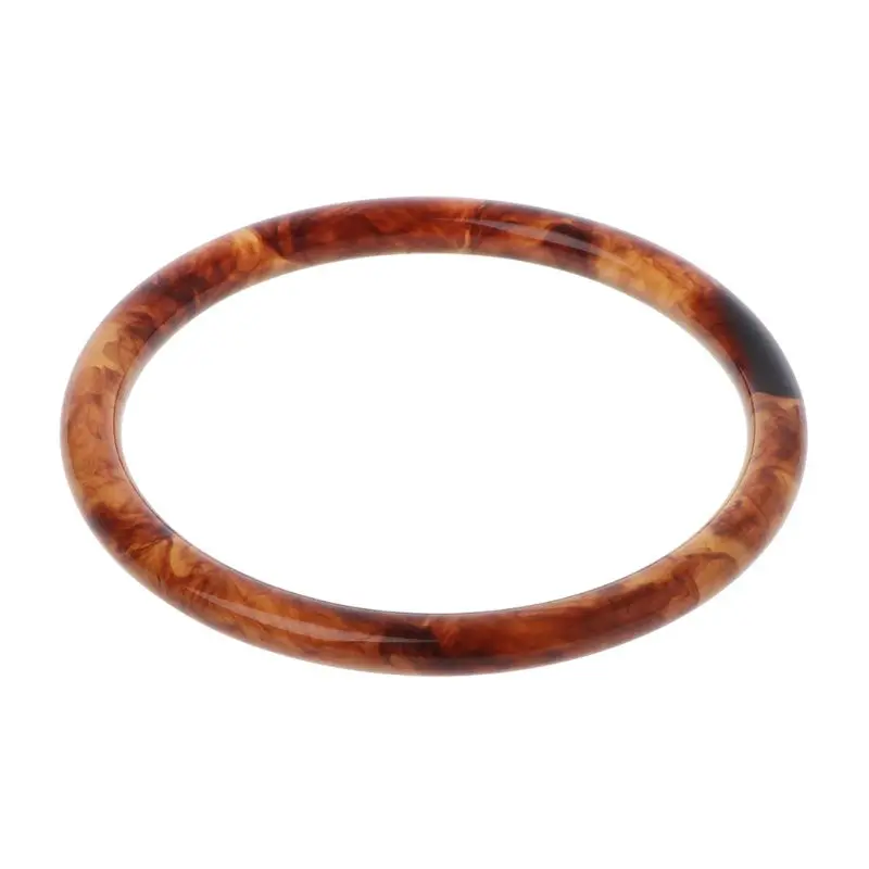 Niche Tortoiseshell Acrylic Bracelet Resin Leopard Mottled Bangle Gift for Wife