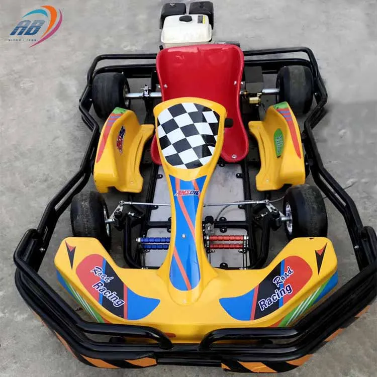 Goedkopere kindergo-kart Pretpark Grip Speed Kart Krachtige race-karting-auto's Frames rijdt te koop