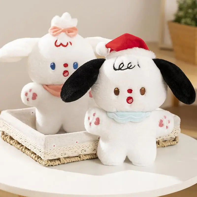 Peluche di peluche per cani di peluche dettagli realistici adorabili adorabili animali di peluche decorativi Huggable per bambini