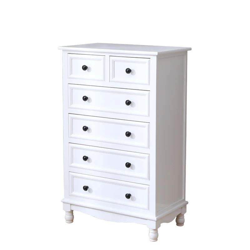 chest of drawers solid wood storage locker bedroom living room wall small cabinet multi-layer drawer cabinet with side lock cabi