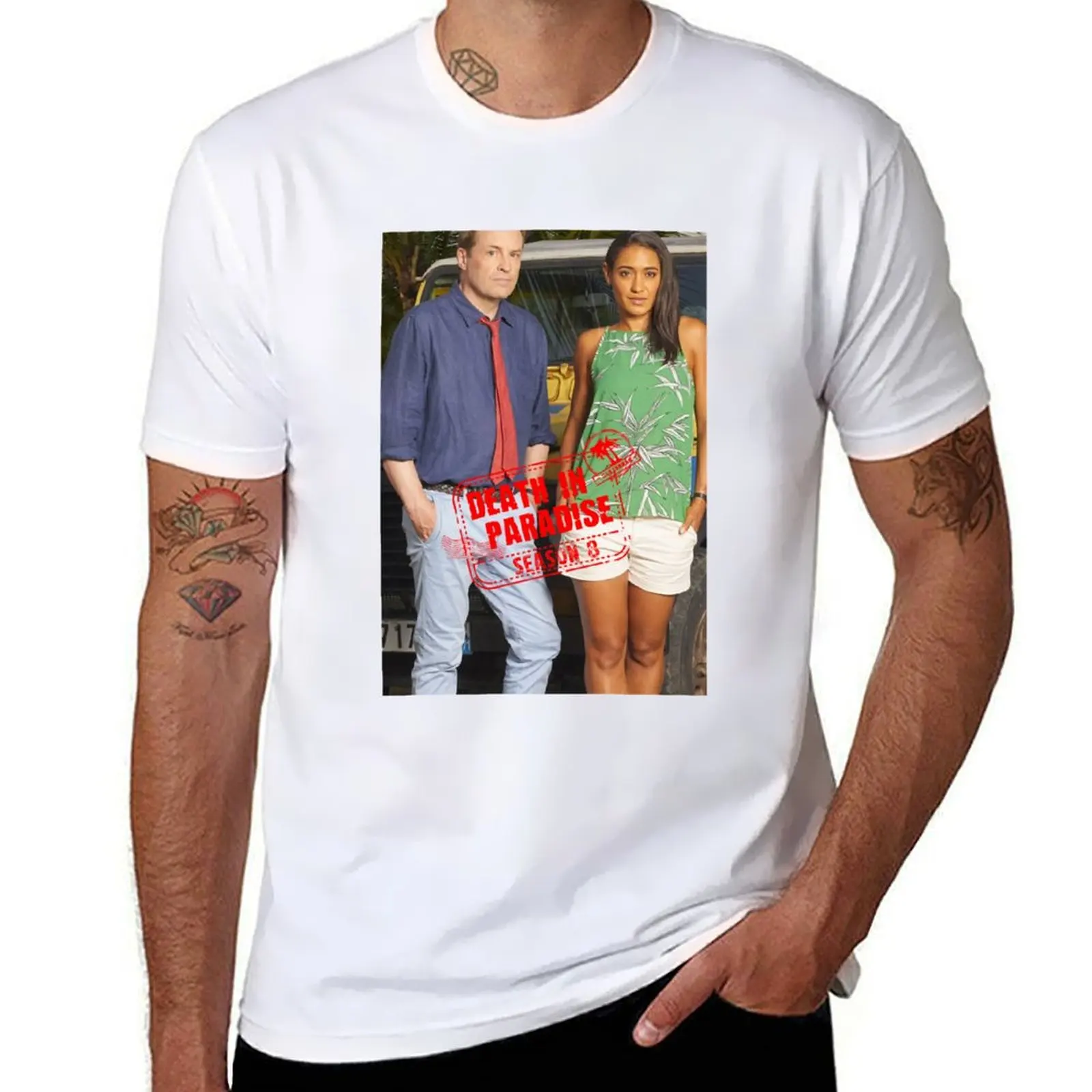 

tshirt A Mysterious Magazine man Death Little In Paradise T-Shirt 8 Bbc Berghain Season Richard