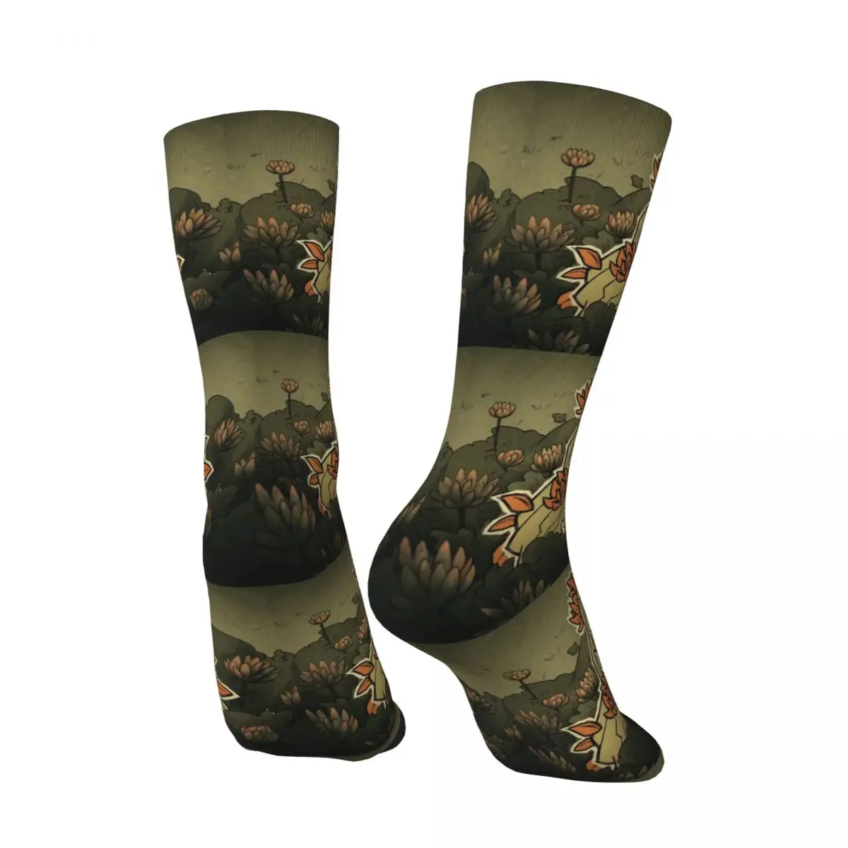 Happy Funny Men's compression Socks The Girl In The Grass Retro Harajuku Don't Starve Together Street Casual Crew Crazy Sock