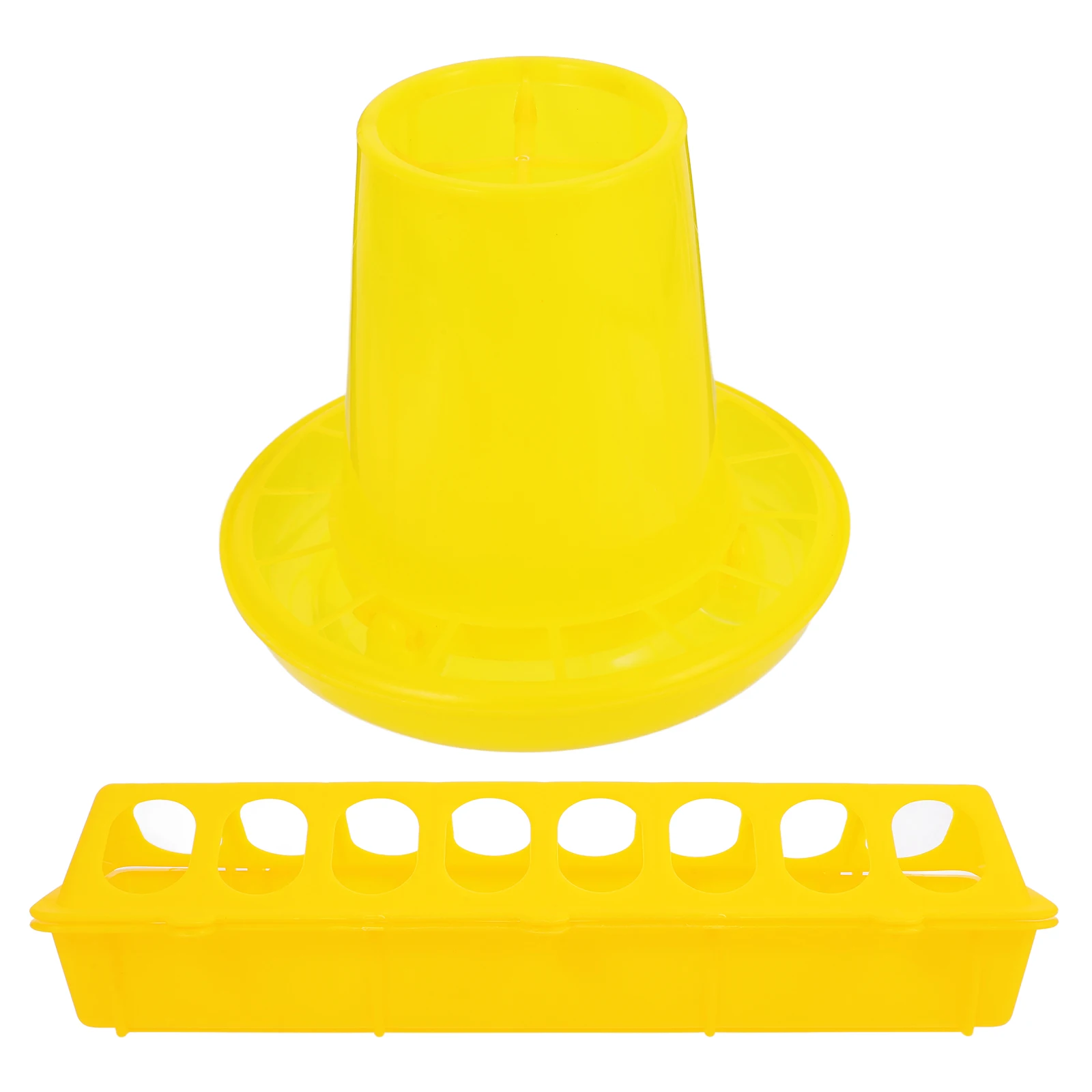 

1 set Automatic Chicken Feeder Durable Quail Feeders Long Lasting Farmhouse Pet Cage Water Feeder Container Sturdy Structure