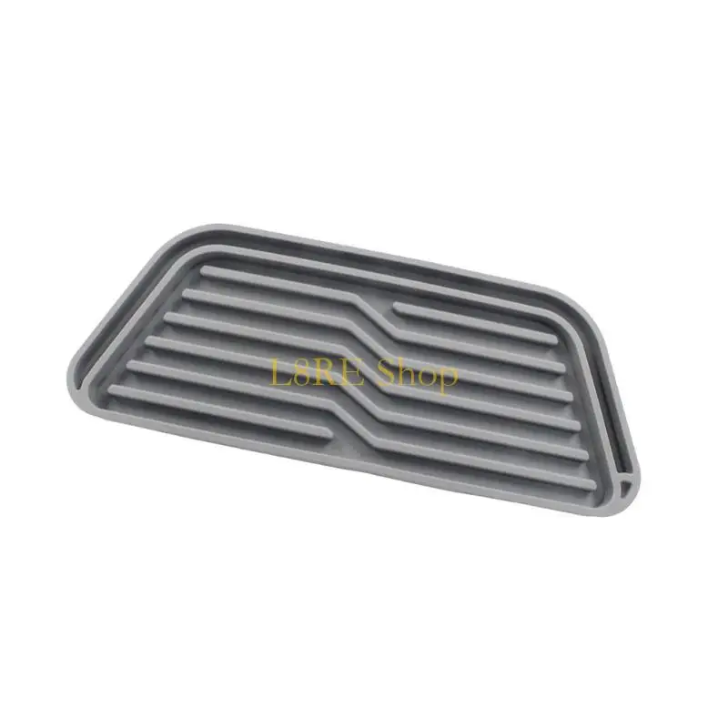 Bandeja gotejamento refrigerador silicone não -lip para não -lip para obter suprimentos eficientes dispensadores