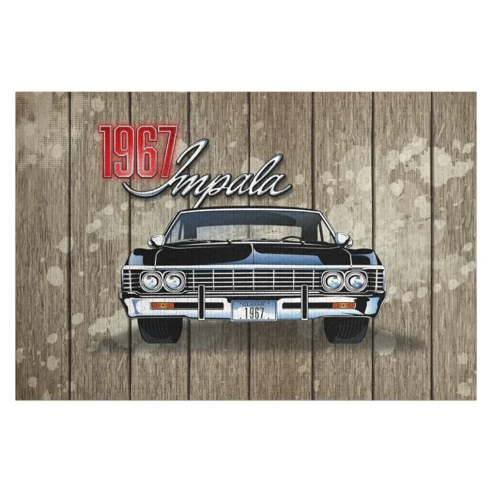 1967 Impala Jigsaw Puzzle Personalized For Kids Personalised Name Puzzle