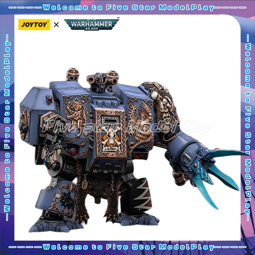 

【FS】Original JOYTOY Warhammer 40K Space Woives Bjorn The Fell.Handed 1/18 Action Figure Model Toys Gifts Collection