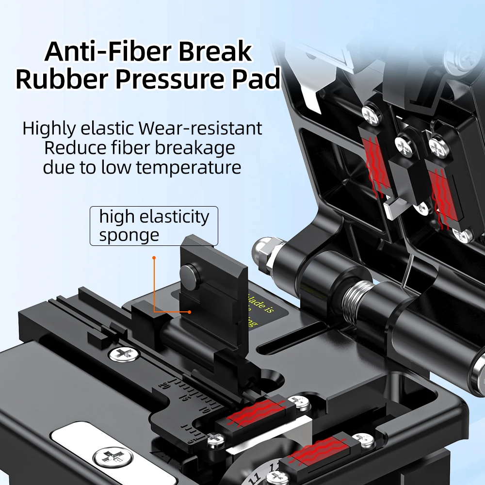 SKL-60S High Precision Fiber Optic Cutter Could Cut / Hot Melt Fiber Cleaver 3 in 1 Optical Fiber Fusion Splicer Cutting Knife
