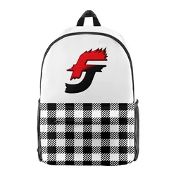 Mochila de jumper furiosa impermeável, mochila para meninos e meninas, bolsa de viagem de grande capacidade para estudantes, laptop para meninos