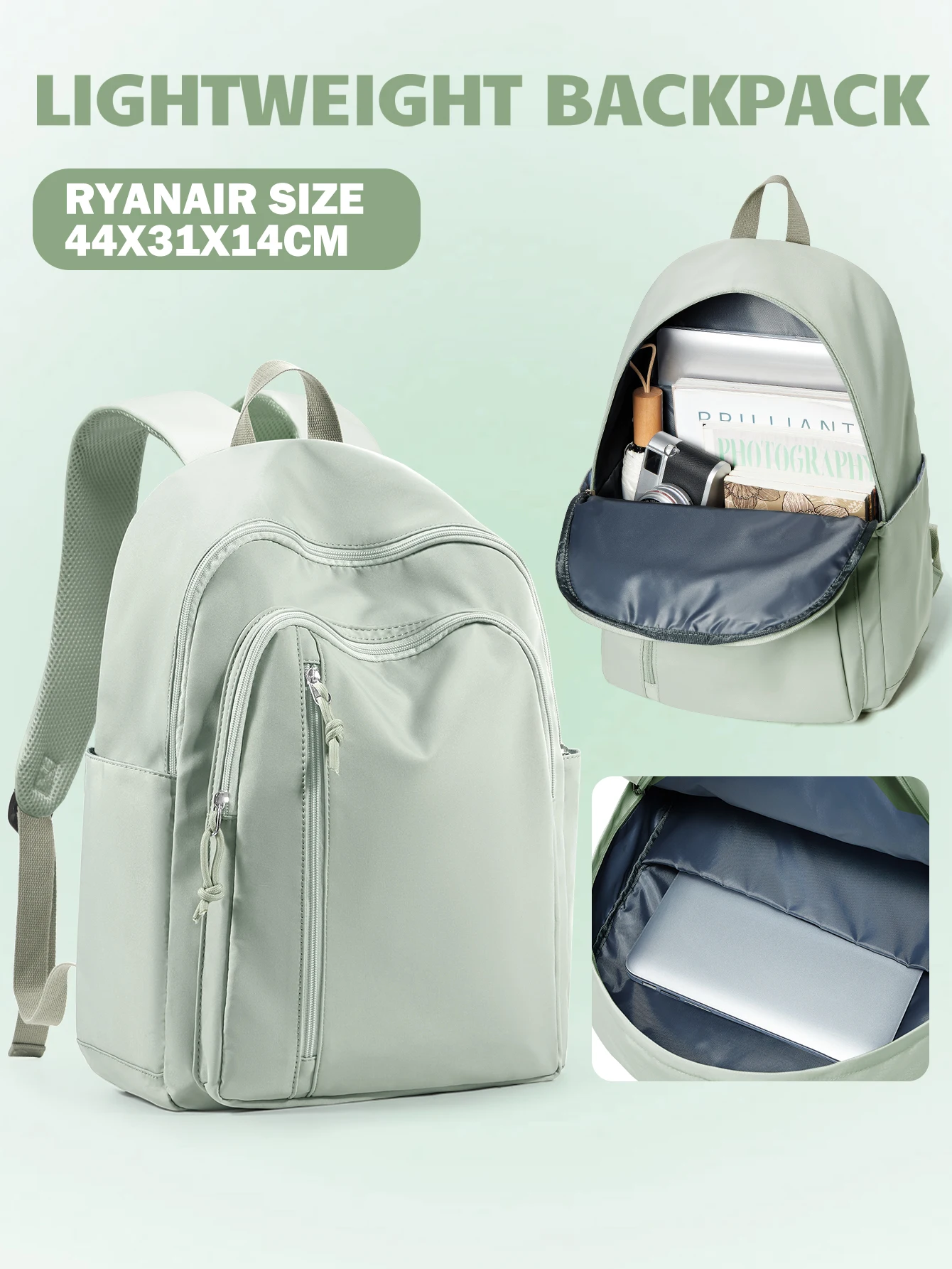 Schulrucksack für Mädchen Jungen Wasserdichter Rucksack für Männer Frauen Reiserucksack 15,6 Zoll Laptop-Schultasche Tagesrucksack für Teenager Jungen Mädchen