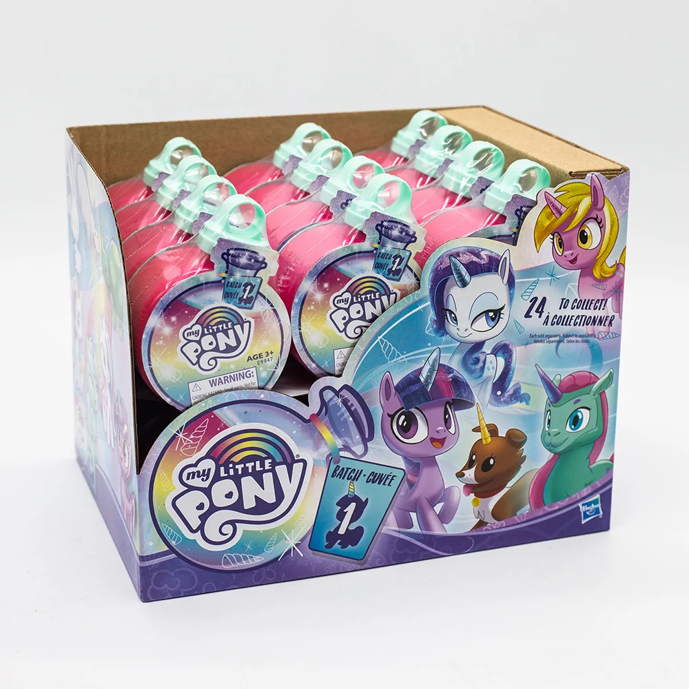 Hasbro My Little Pony Magical Potion Surprise Figurines Doll Cute Twilight Sparkle Rarity Blind Box Girl Toy Kids Birthday Gifts