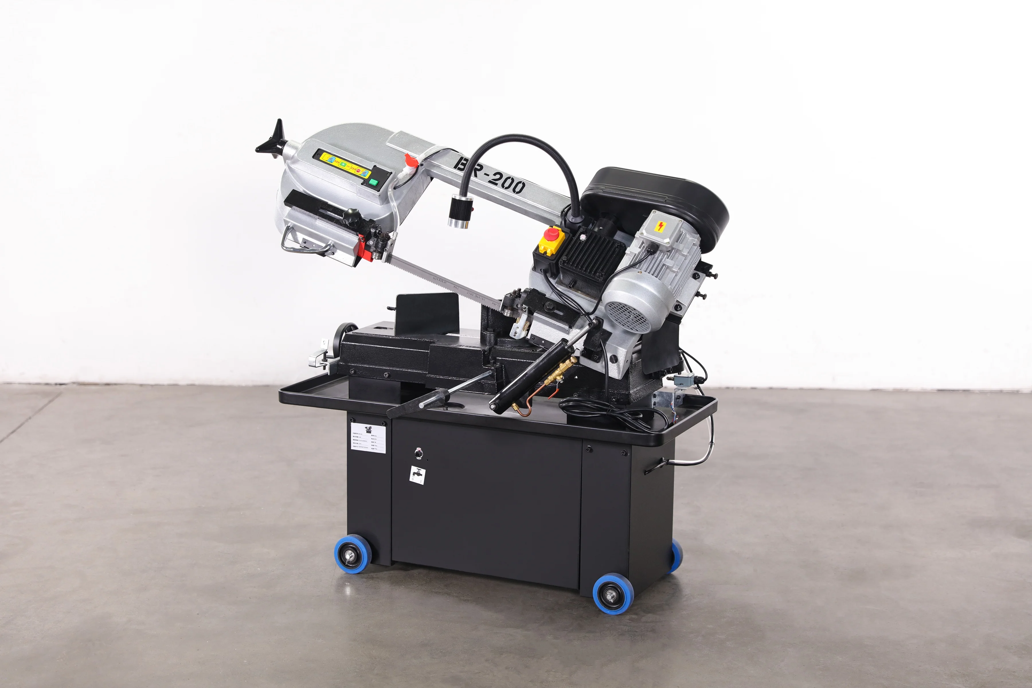 Multifunctional And Portable Small Style Metal Cutting Band Saw Machinery BR-200