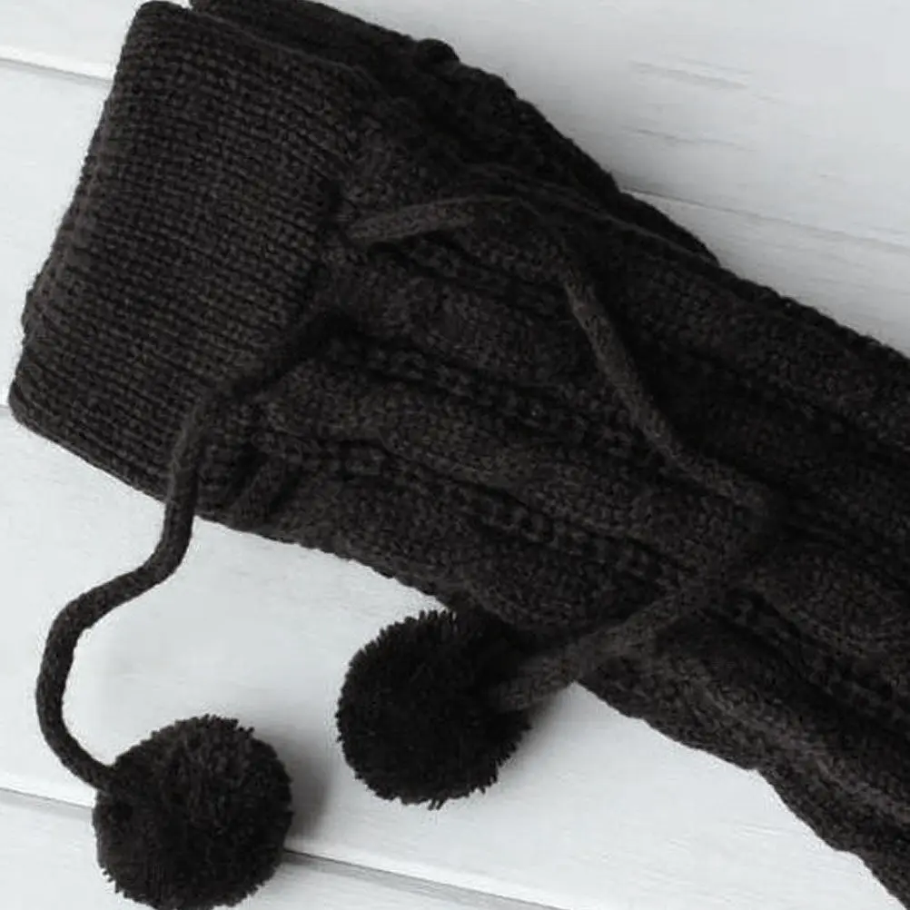 1 Pair Short Warm Leg Warmers Women Warmth Calf Warmers Knitted Calf Socks Winter Protective Covers Boot Stockings