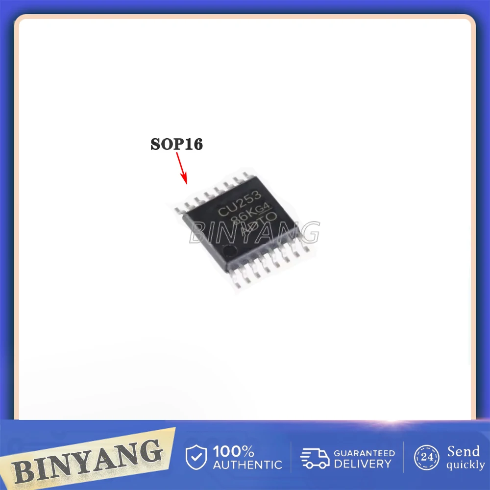 10PCS/lot SN74CBT3253PWR SN74CBT3253 TSSOP16 100% new imported original IC Chips Fast delivery