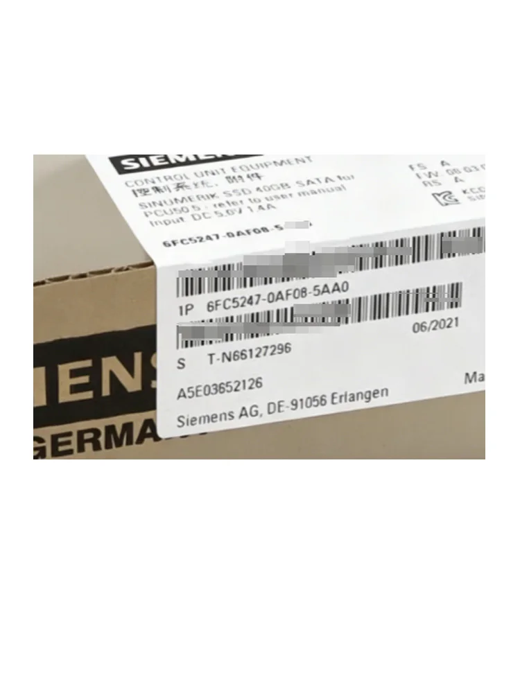 Original 6FC5247-0AF08-5AA0 Hard Disk Bracket SSD Electrical Circuit Component Lead Time One Week For Siemens