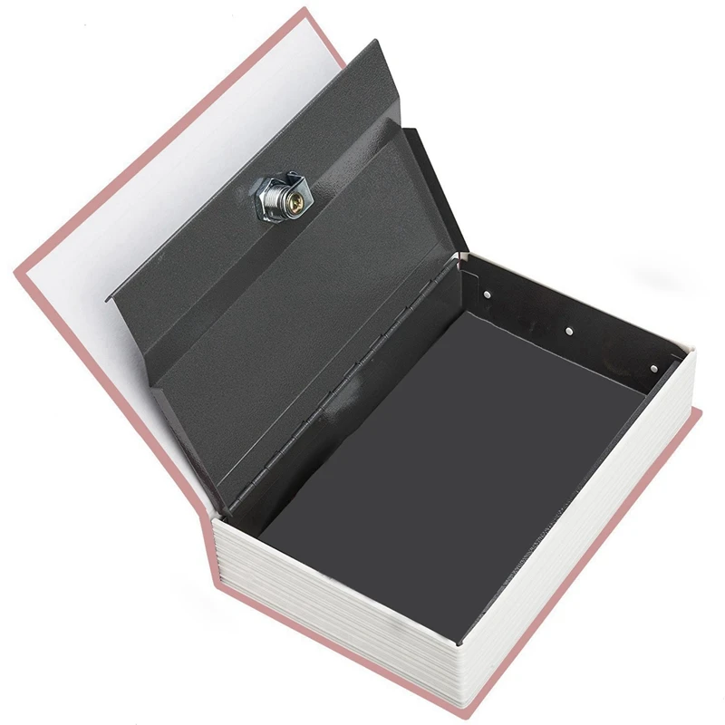 Hot TTKK 2X Mini Dictionary Safe Box Storage Box Butterfly Book Secret Security Safe Lock For Jewellery Key Valuables