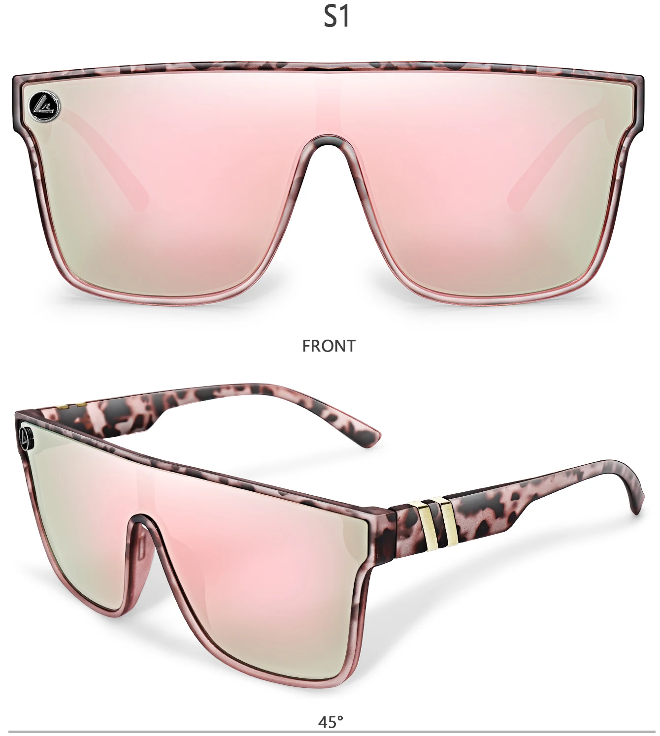 LOISRUBY Marke Sonnenbrille Outdoor Winddicht Radfahren Angeln Fahren UV400 Brillen Männer Frauen Sport Luxus Multi Farbe Sonnenbrille – Detail 8
